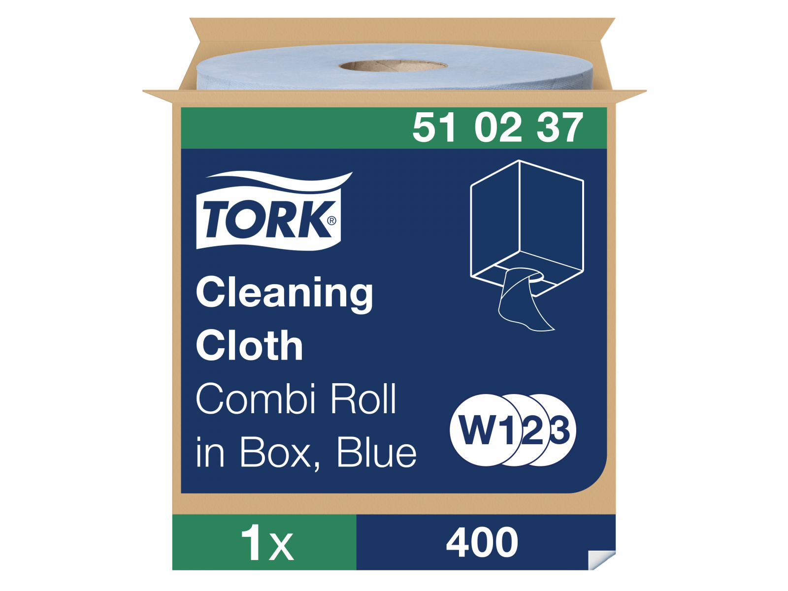 Czyściwo TORK 510237 Wielozadaniowe 152mb Blue